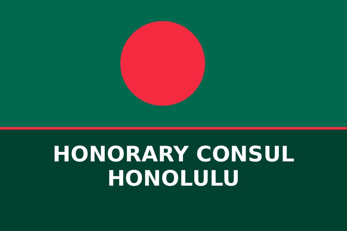 Honorary Consulate of Bangladesh in Honolulu